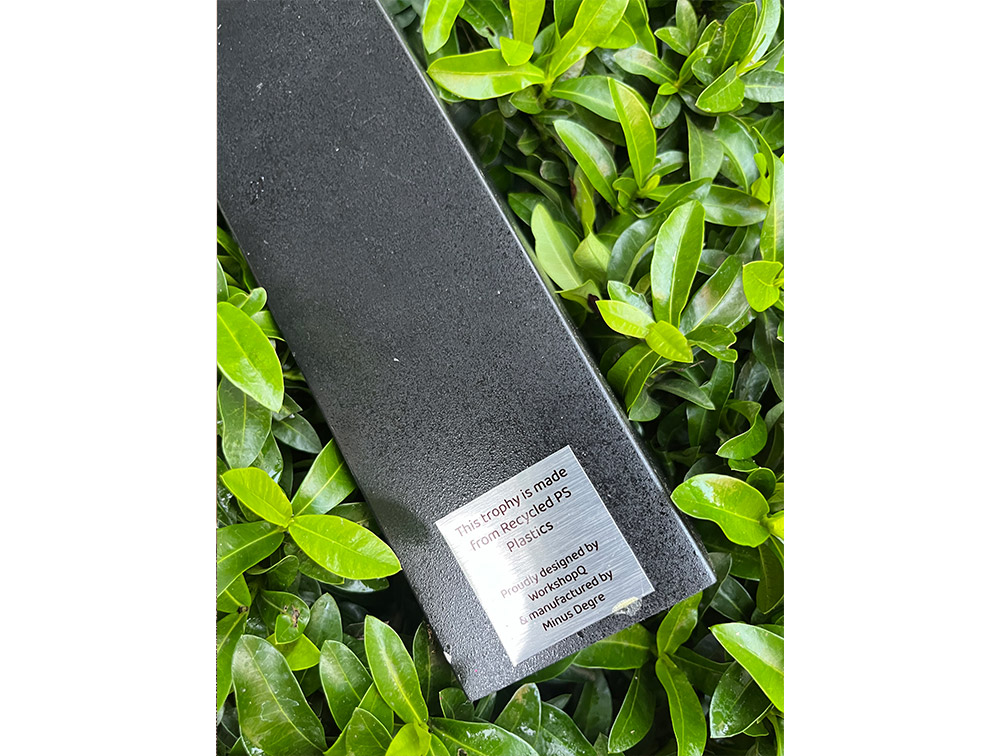 From Waste to Wonder: Crafting Trophies from Recycled Material